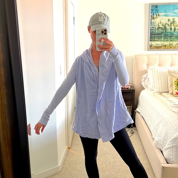 lululemon athletica Jackets & Blazers - Lululemon hooded wrap jacket
